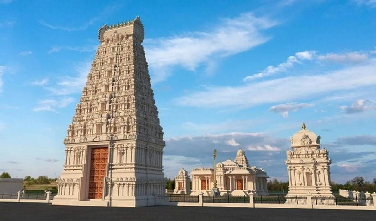 नॉर्थ कैरोलाइना में हिंदू मंदिर ने अपने ‘‘शाही प्रवेश द्वार’’ का उद्घाटन किया