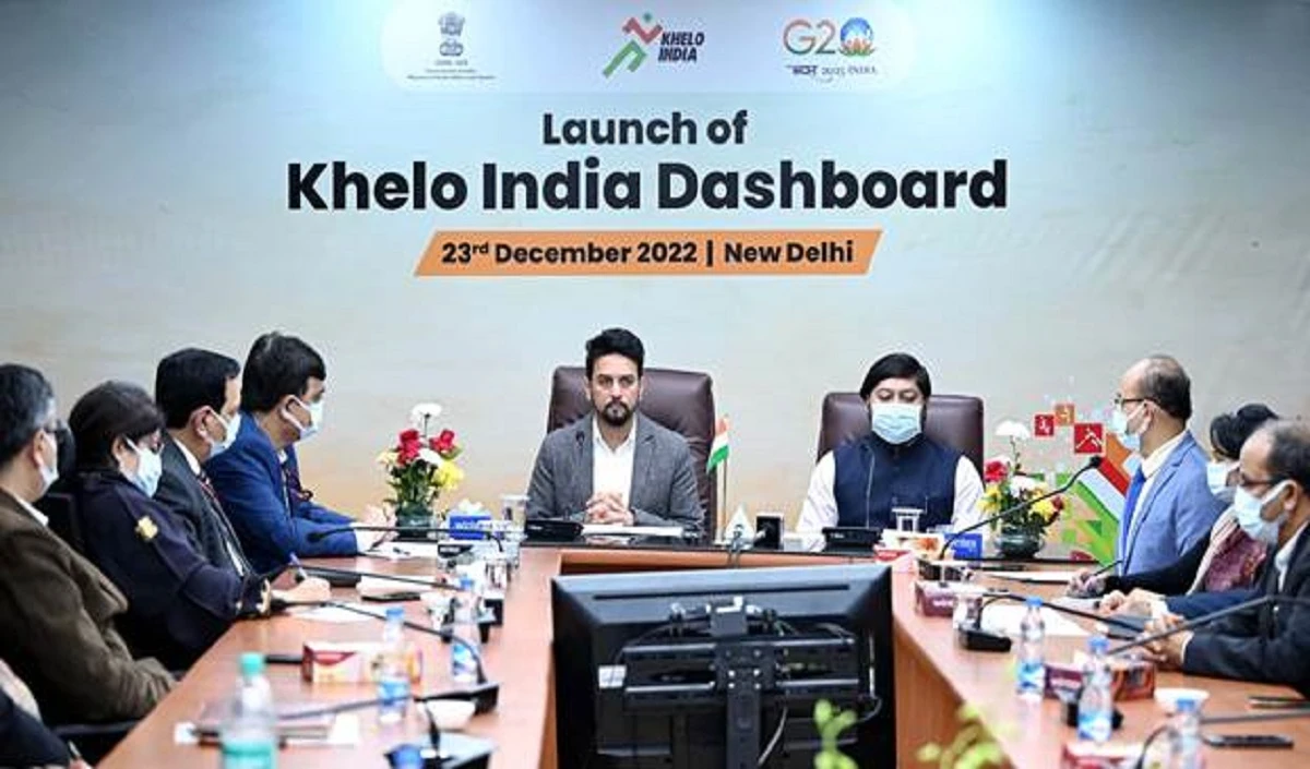 खेल मंत्री अनुराग ठाकुर ने खेलो इंडिया डैशबोर्ड लॉन्च किया