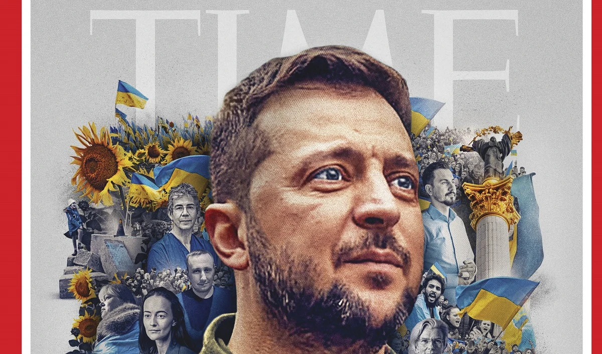 यूक्रेन के राष्ट्रपति जेलेंस्की को Time ने पर्सन ऑफ द ईयर 2022 घोषित किया