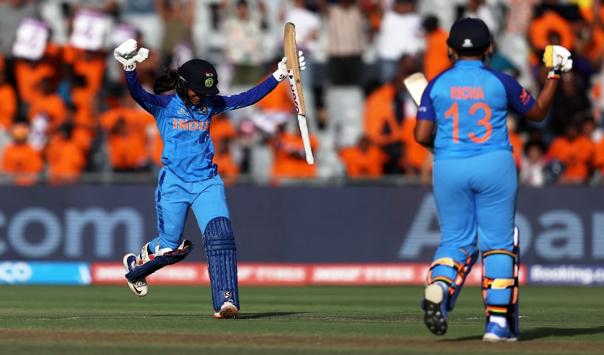 ICC T20 Women World Cup में जेमिमा की अर्धशतकीय पारी से पाकिस्तान को मिली मात, बेटियों ने रचा इतिहास