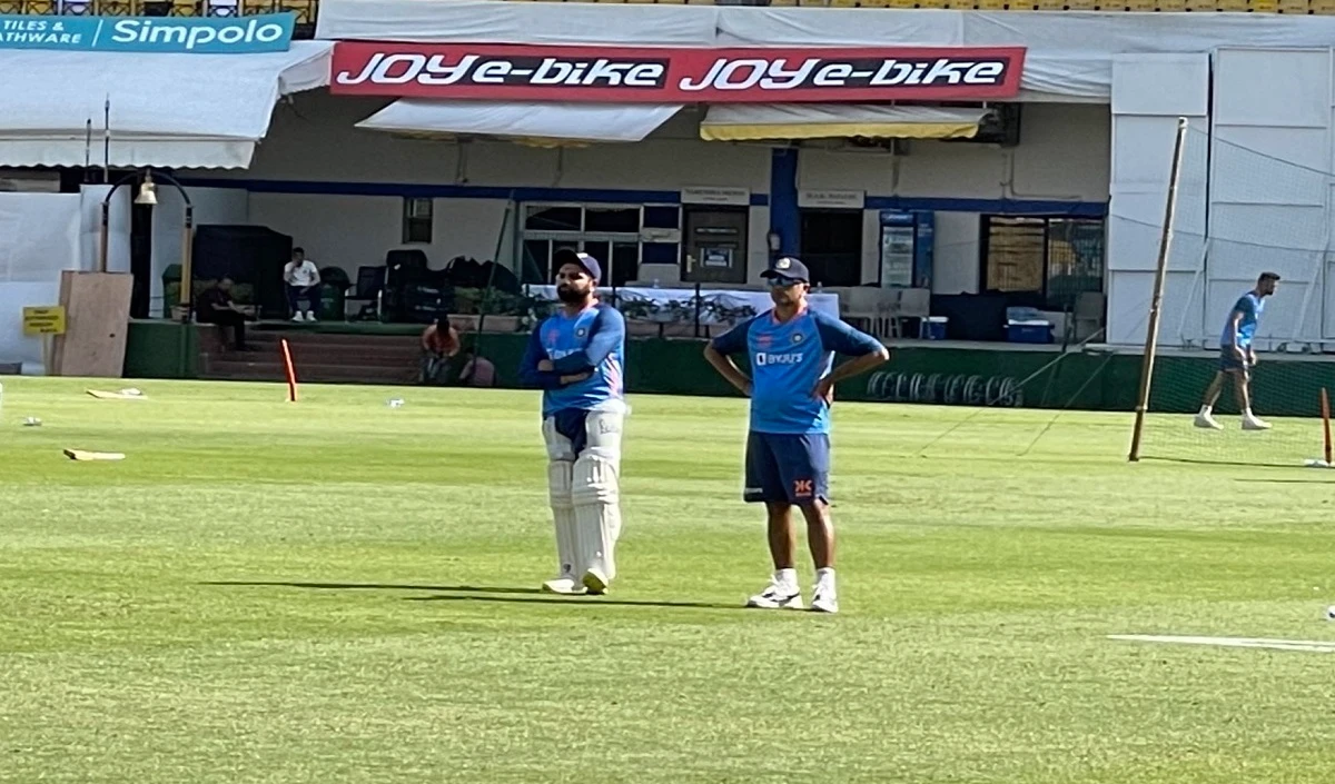 Rahul and Gill ने नेट पर एक साथ बल्लेबाजी की
