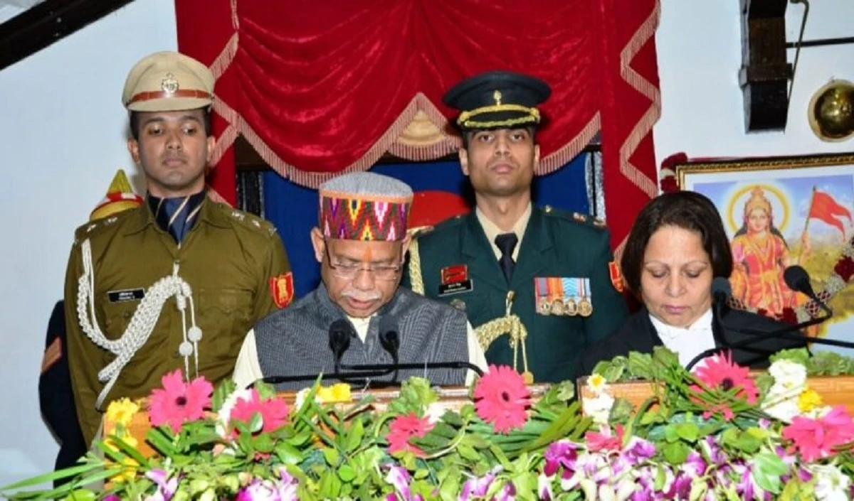 Shiv Pratap Shukla  ने हिमाचल प्रदेश के राज्यपाल के रूप में शपथ ली