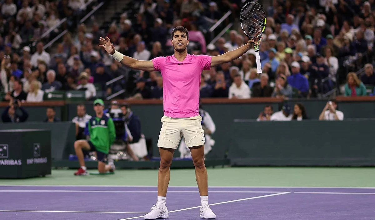 BNP Paribas Open: अलकाराज ने मेदवेदेव को हराकर इंडियन वेल्स खिताब जीता