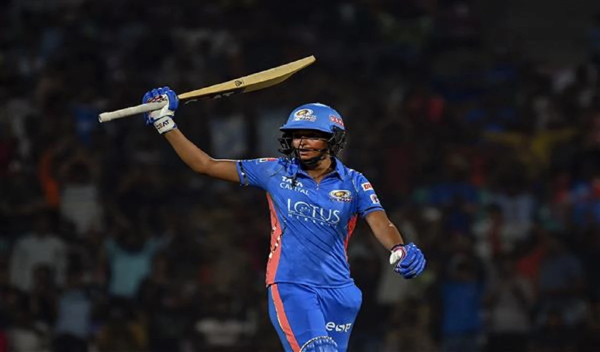 Harmanpreet का अर्धशतक, Mumbai Indians ने Gujarat Giants को 163 रन का लक्ष्य दिया