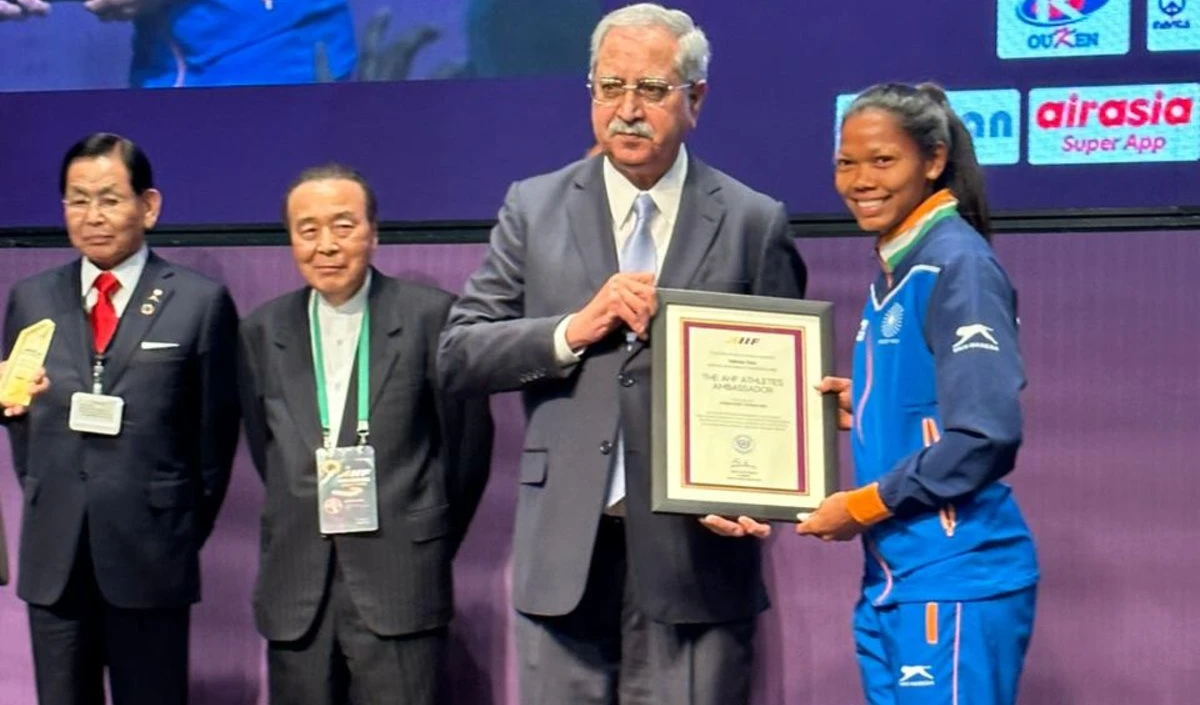 भारतीय महिला हॉकी खिलाड़ी Salima Tete एएचएफ की एथलीट दूत नियुक्त