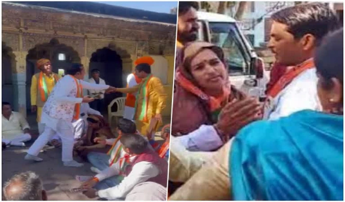 Rajasthan: अलवर में भाजपा की जन आक्रोश रैली पर पुलिस ने हल्का बल प्रयोग किया