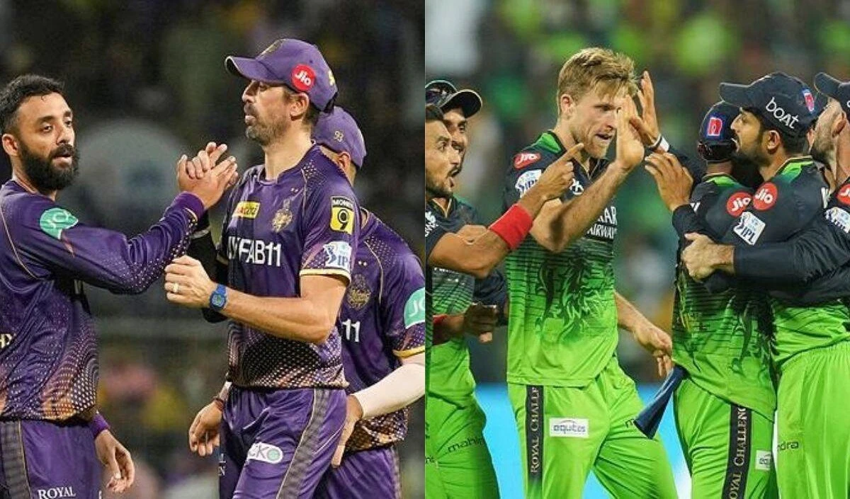 RCB के खिलाफ अपना अभियान पटरी पर लाने उतरेगा KKR