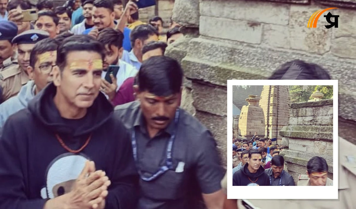 Kedarnath के बाद Akshay Kumar ने किए बद्रीनाथ धाम के दर्शन, सोशल मीडिया पर सामने आई वीडियो