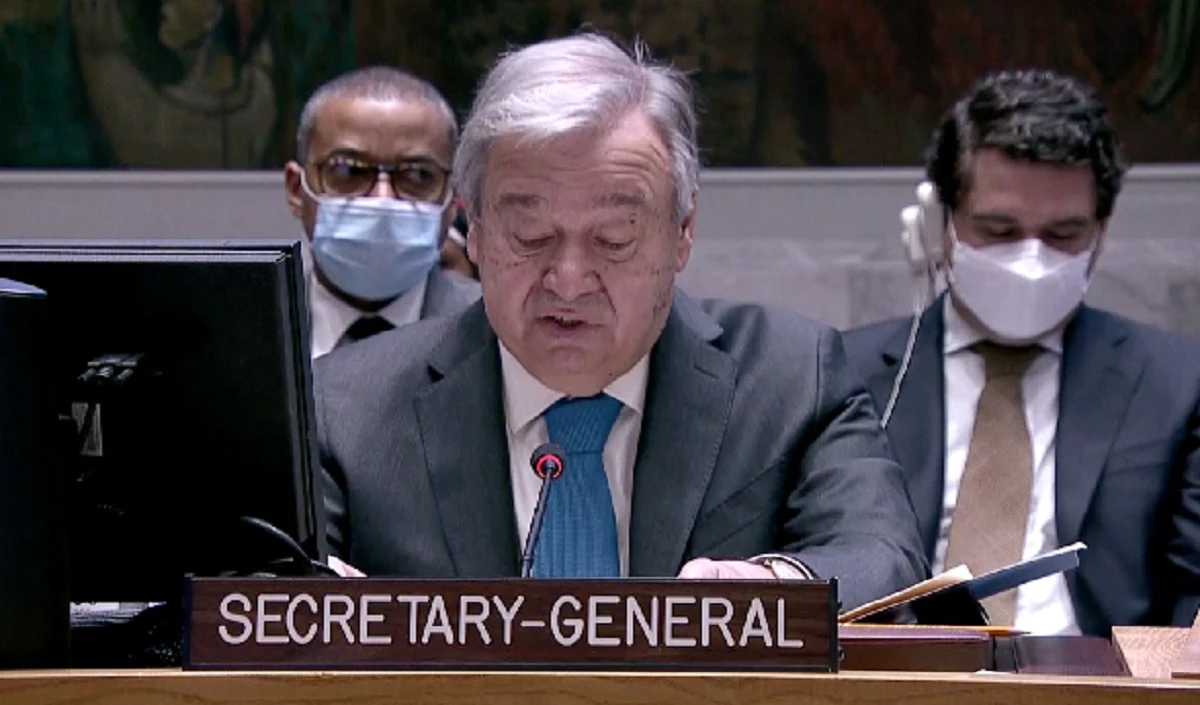 यह संयुक्त राष्ट्र सुरक्षा परिषद में सुधार का समय है: Guterres
