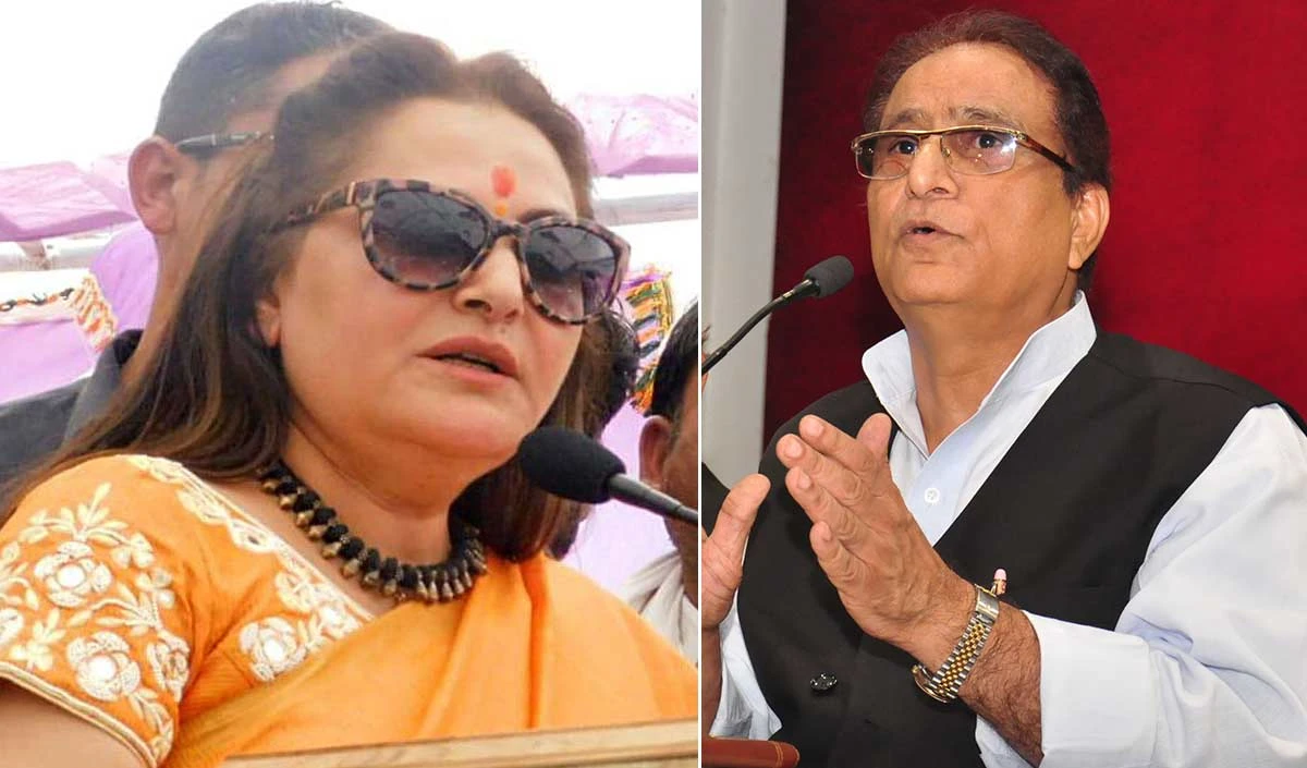 Rampur में Jaya Prada और Azam Khan ने एक दूसरे पर छोड़े व्यंग्य बाण, चुनाव प्रचार में लगा ग्लैमर और एक्शन का तड़का