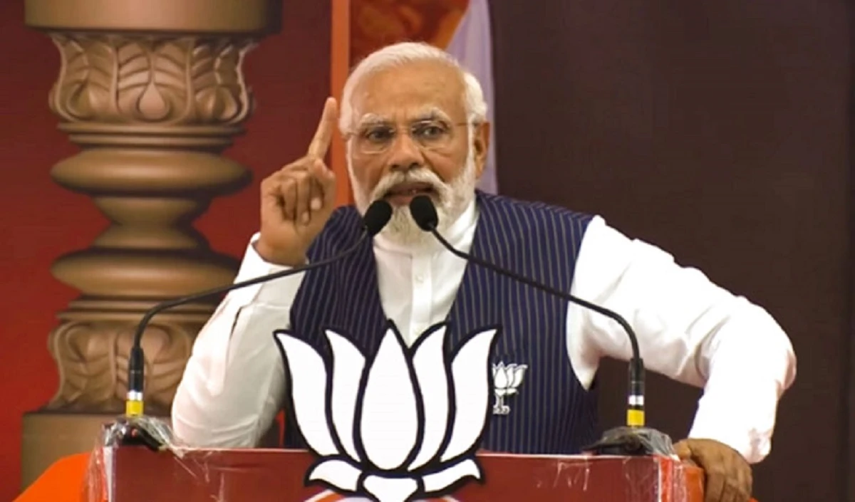कांग्रेस कर्नाटक को भारत से अलग करने की खुलकर वकालत कर रही : PM Modi
