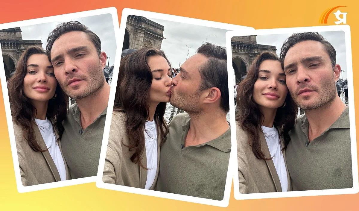 बॉयफ्रेंड Ed Westwick के साथ लिप लॉक करते हुए Amy Jackson ने शेयर की तस्वीरें, सोशल मीडिया पर हुई वायरल