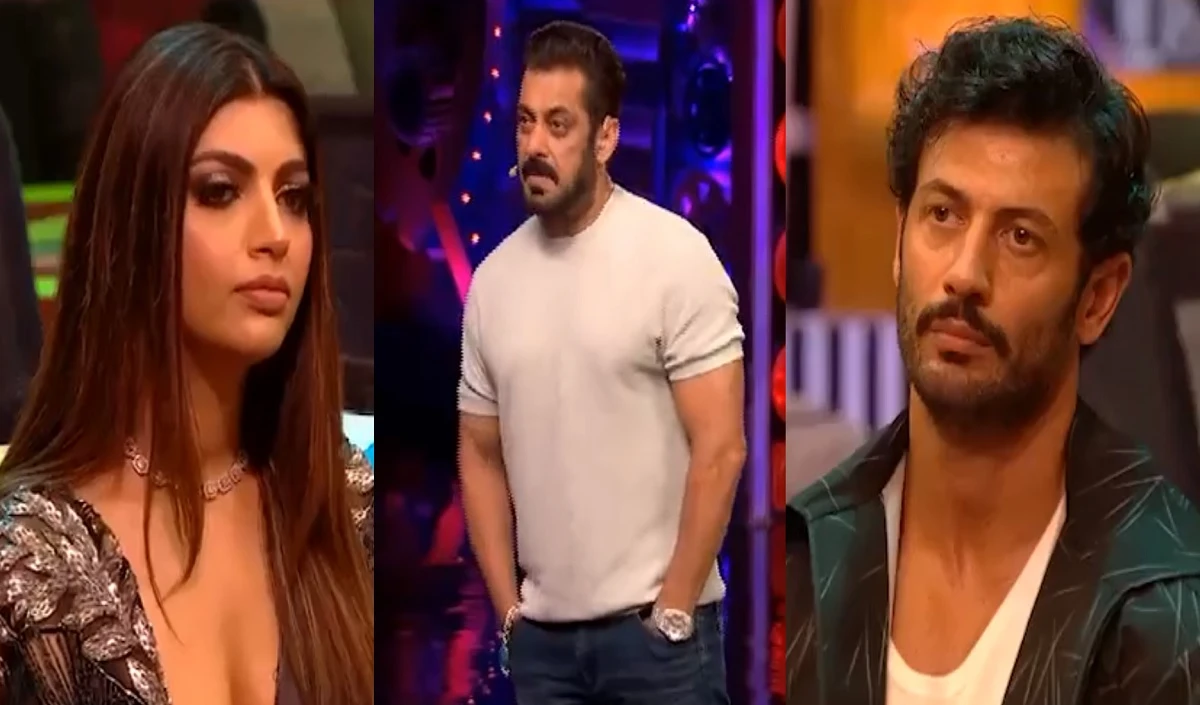 Bigg Boss OTT 2 । टास्क के दौरान Jad Hadid और Akanksha Puri ने किया था लिप किस, जमकर भड़के Salman Khan