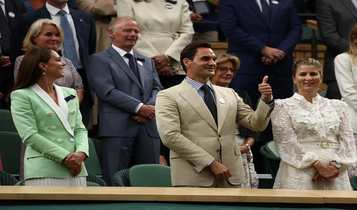 Wimbledon 2023 में Roger Federer को सेंटर कोर्ट में मिला खास सम्मान, British Princess के साथ साझा किया मंच