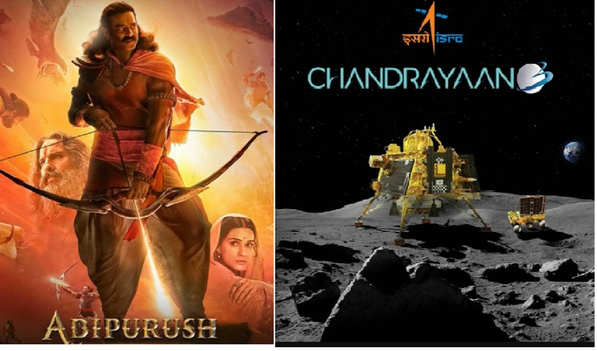 Chandrayaan-3 की सफल लैंडिंग होते ही उड़ाई गयी फिल्म Adipurush की धज्जियां, सोशल मीडिया पर बेरहमी से किया गया ट्रोल