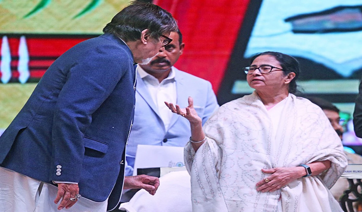 CM Mamata Banerjee ने Amitabh Bachchan को बांधी राखी, बोलीं- इस परिवार से मेरा गहरा लगाव