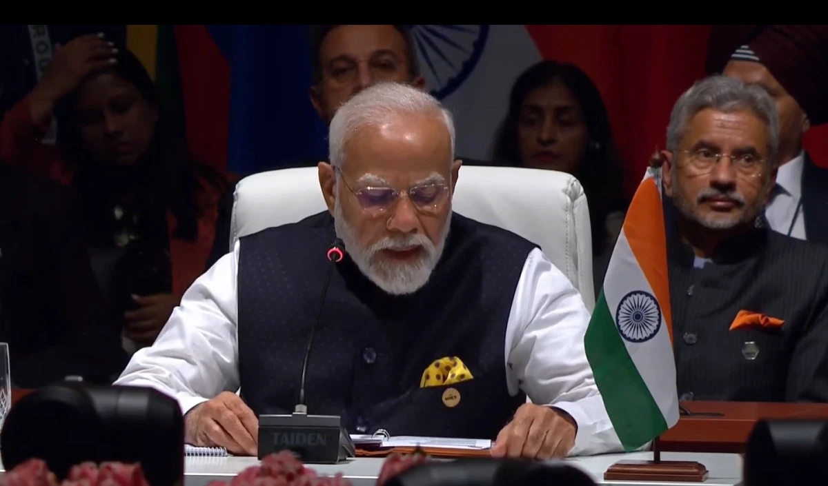 PM Modi in BRICS Summit: वन अर्थ, वन फैमिली, वन फ्यूचर हमारा मंत्र, ब्रिक्स में बोले पीएम मोदी- लोगों के आपसी संबंध मजबूत कर रहे हैं