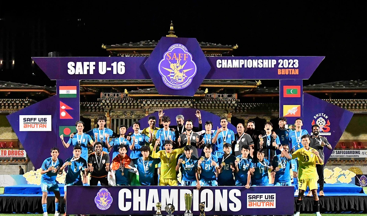 U16 SAFF Championship: फुटबॉल अंडर-16 भारतीय टीम का कमाल, बांग्लादेश को हराकर बनीं चैंपियन