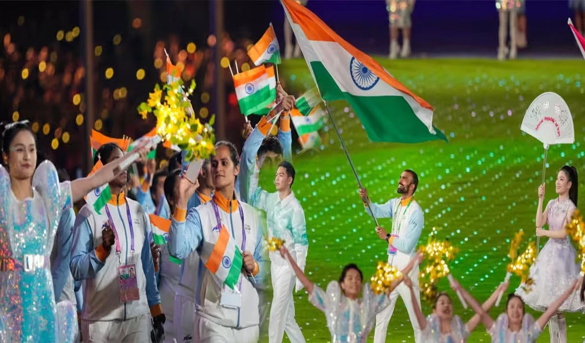 रंगारंग समारोह के साथ संपन्न हुए हांगझोउ एशियाई खेल, श्रीजेश ने थामा भारतीय ध्वज