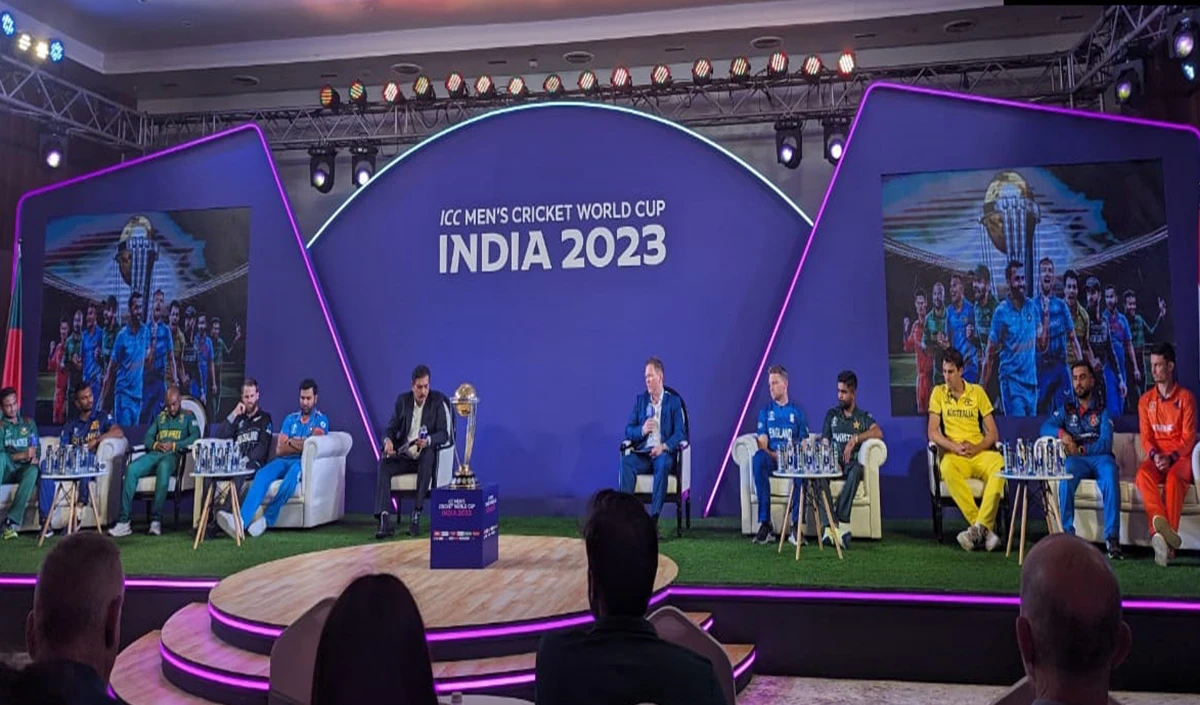 World Cup 2023 Captains Day: कैप्टन्स डे के दौरान एकत्रित हुए 10 देशों के कप्तान, देखें रोहित शर्मा ने क्या कहा