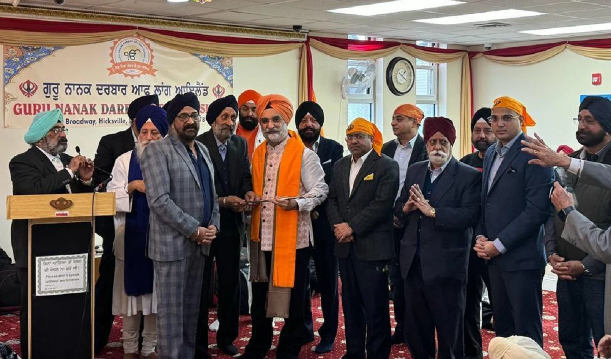 New York के गुरुद्वारे में भारत के राजदूत Taranjit Singh Sandhu के साथ खालिस्तान समर्थकों ने की धक्का-मुक्की