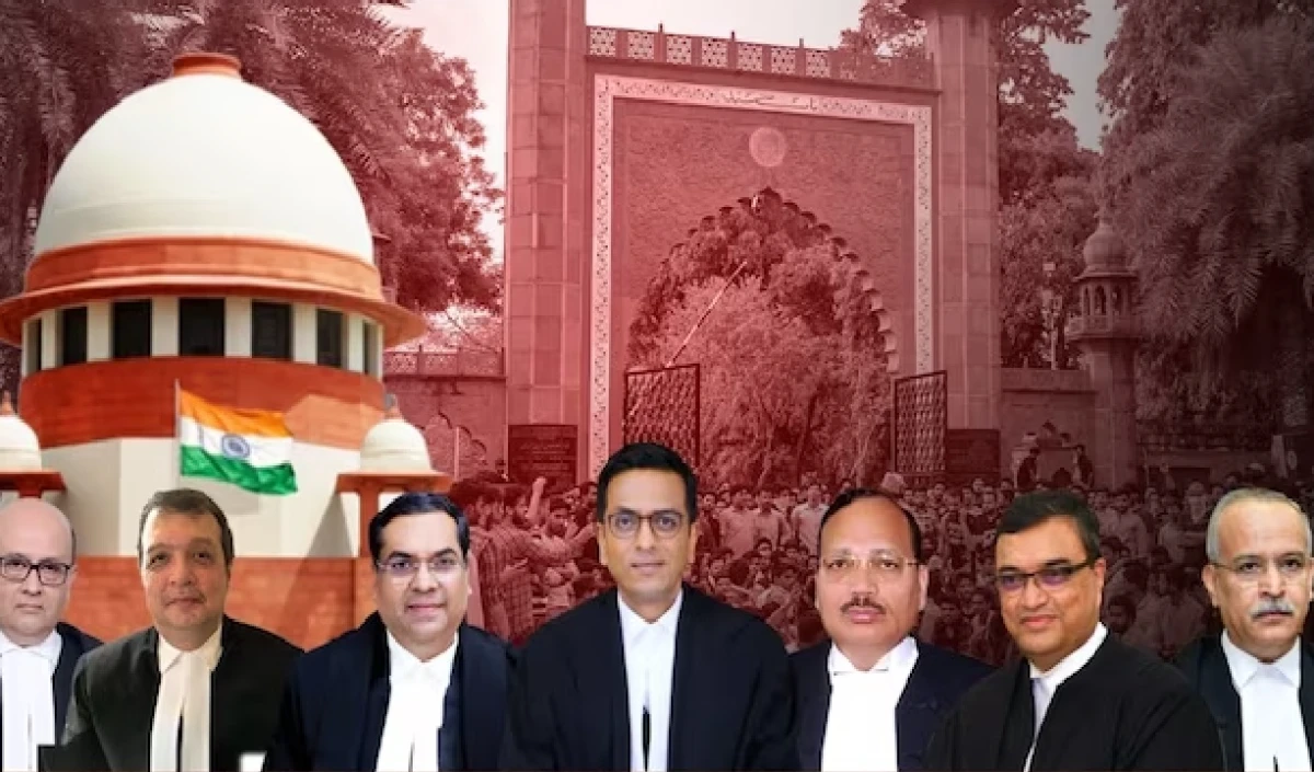 AMU minority status: 1981 में किए गए संशोधन का समर्थन नहीं करते…सॉलिसिटर के बयान पर CJI ने पूछा- ये आप क्या कह रहे हैं?