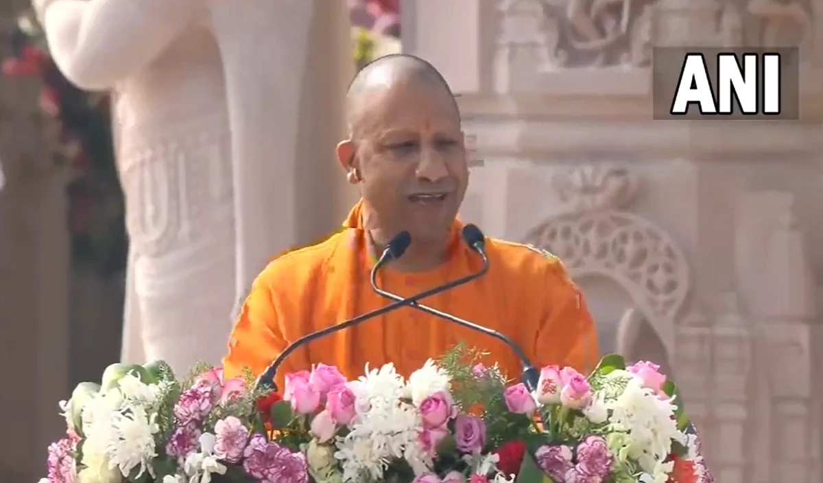 ‘राम राज्य की हुई शुरुआत’, Ayodhya में बोले Yogi Adityanath- मंदिर वहीं बनाया है, 500 सालों का संघर्ष पूरा