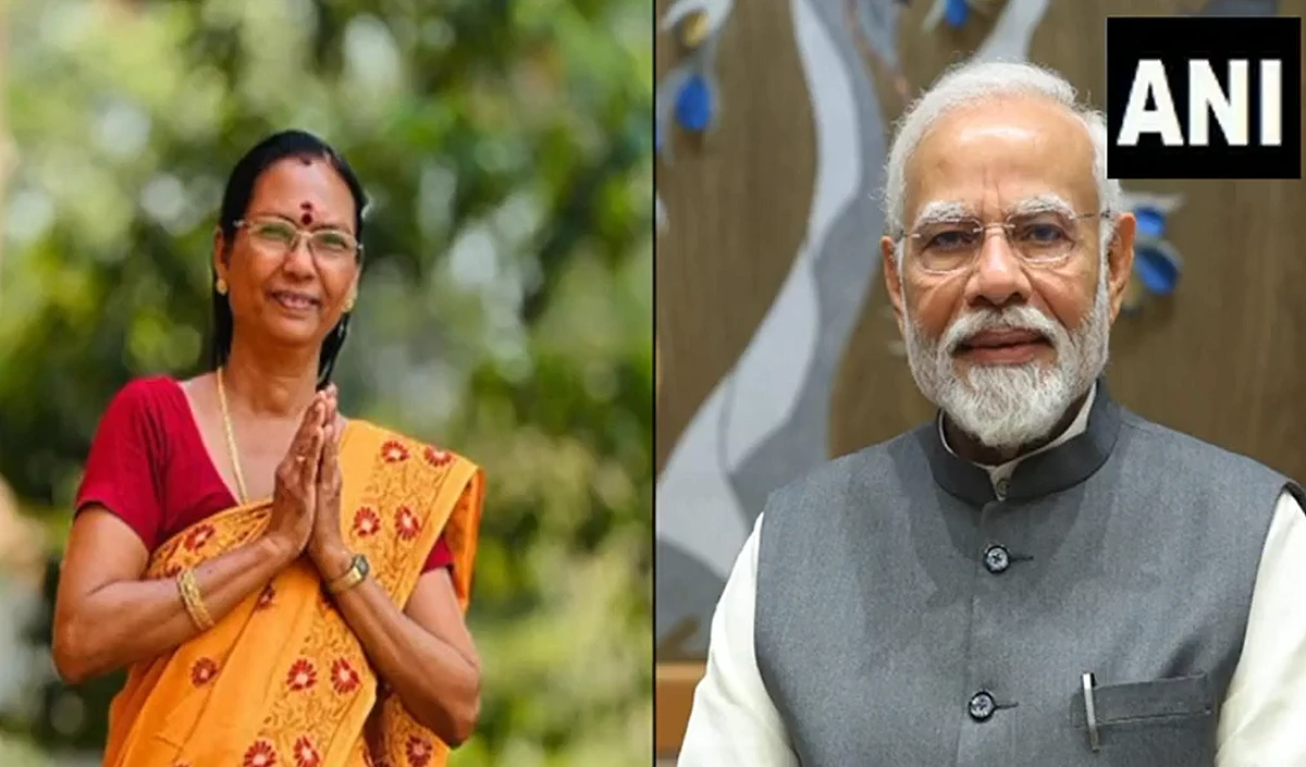 Kerala: Alathur से BJP उम्मीदवार TN Sarasu को PM Modi ने सीधे किया फोन, जानें क्या हुई बात