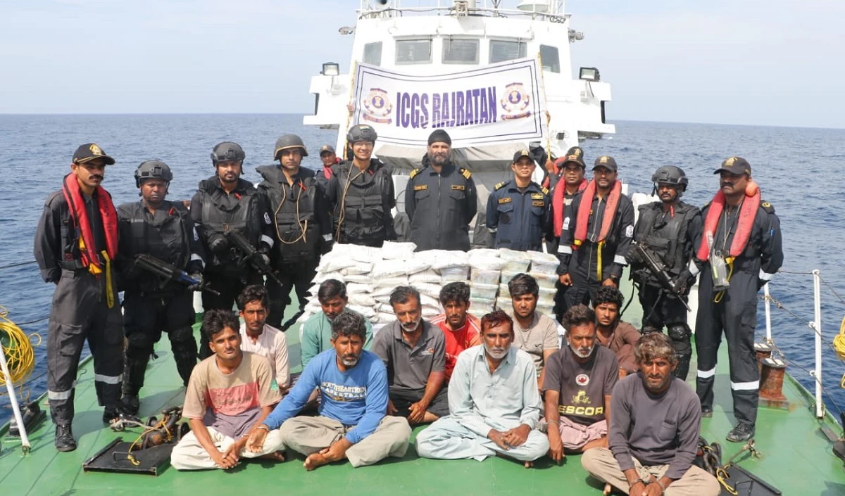 Indian Coast Guard के हाथ लगी बड़ी कामयाबी, Pakistan की नशाखोरी की साजिश की नाकाम