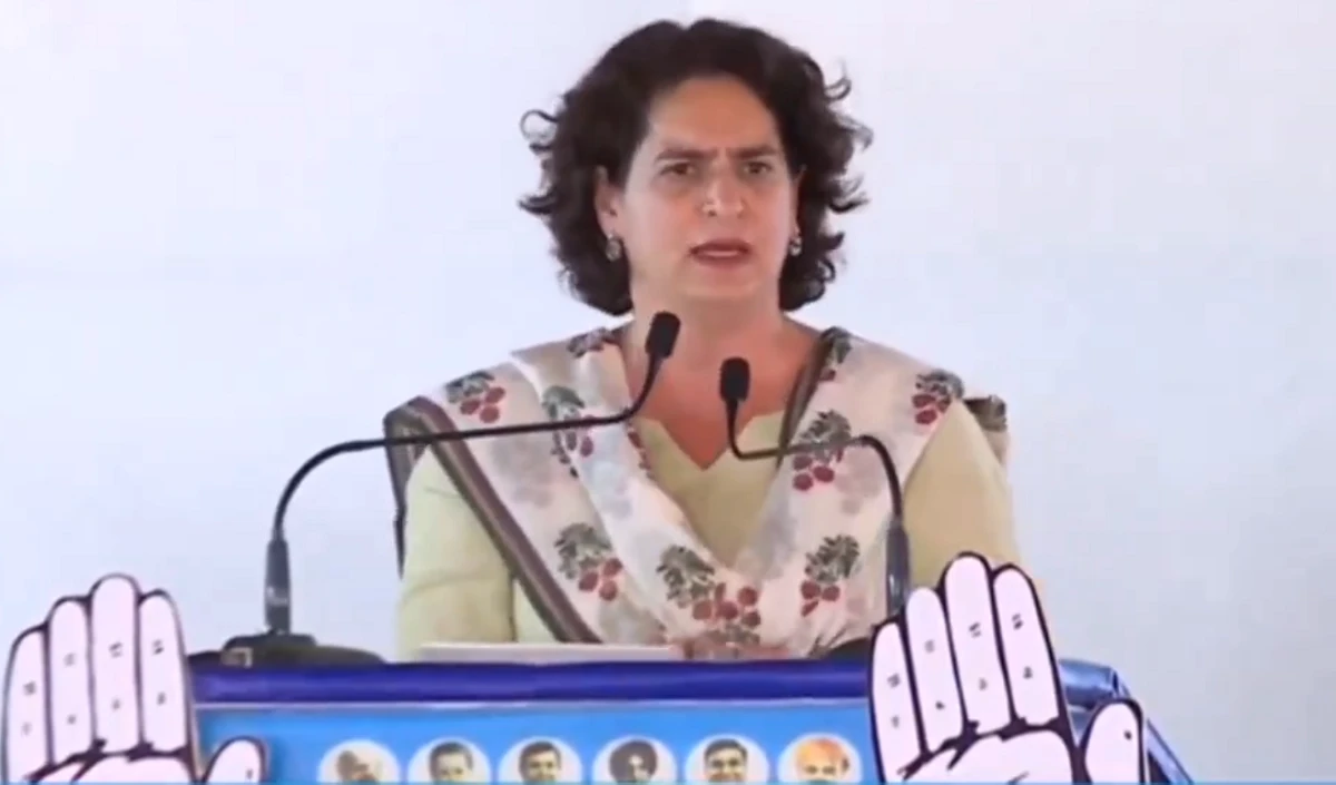 उनकी मंशा ठीक नहीं है… Rajasthan के जालोर में Priyanka Gandhi ने जनता से कहा- भाजपा की नीति और नियत को समझें और अपने विवेक से वोट दें