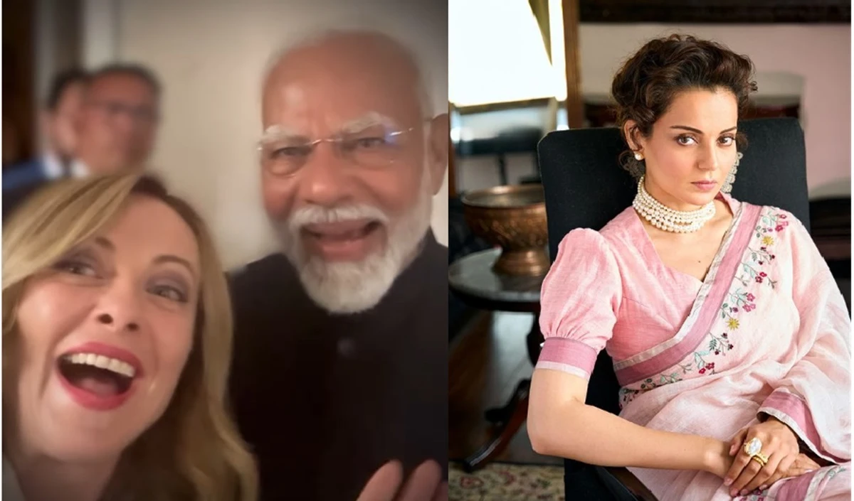 प्रधानमंत्री Modi और Italian PM Meloni की वायरल वीडियो पर आया Kangana Ranaut का रिएक्शन, जानें #Melodi के MEMES पर क्या कहा!