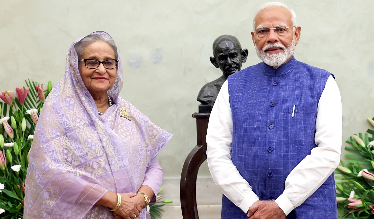 India-Bangladesh Ties | प्रधानमंत्री मोदी ने बांग्लादेश की शेख हसीना के साथ द्विपक्षीय वार्ता की, संभावित व्यापार समझौते की उम्मीद