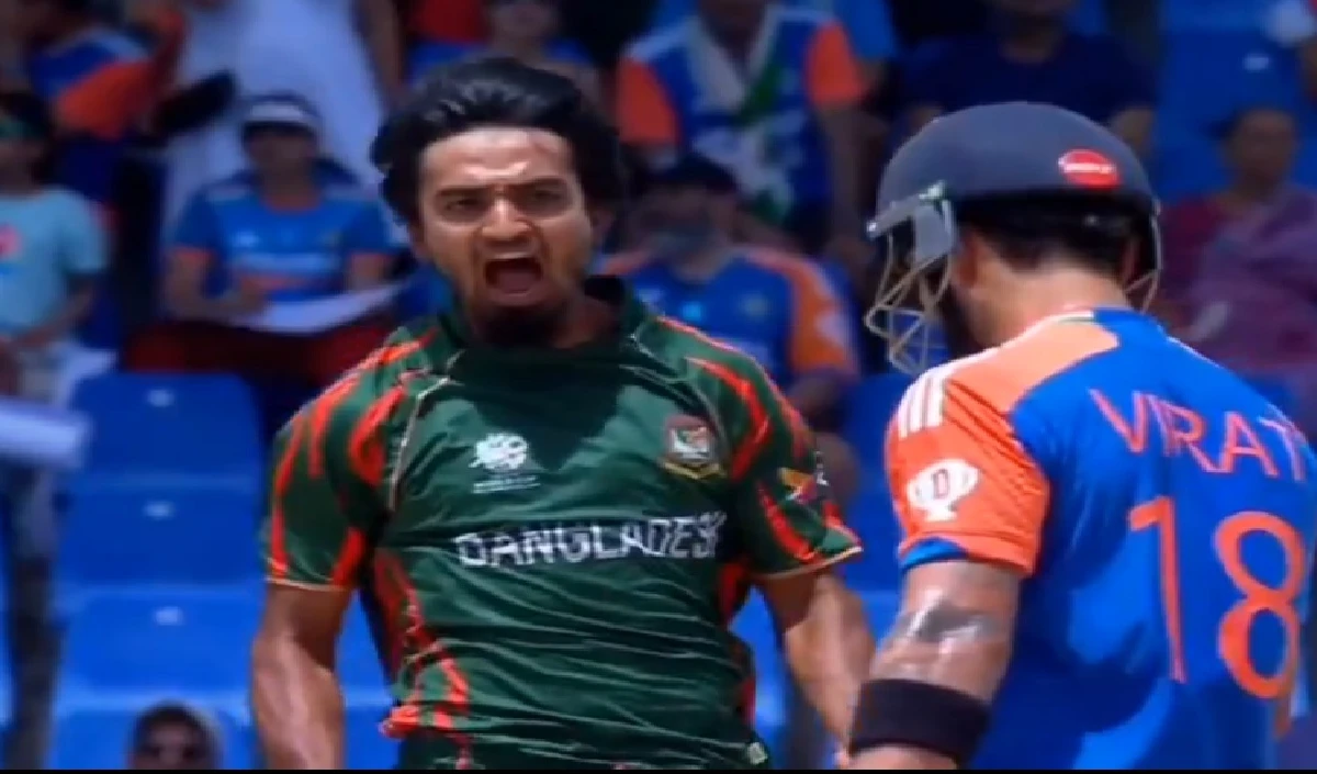 IND vs BAN: विराट कोहली का विकेट झटकते हुए खुशी से झूम उठे बांग्लादेशी खिलाड़ी, देखें- Video