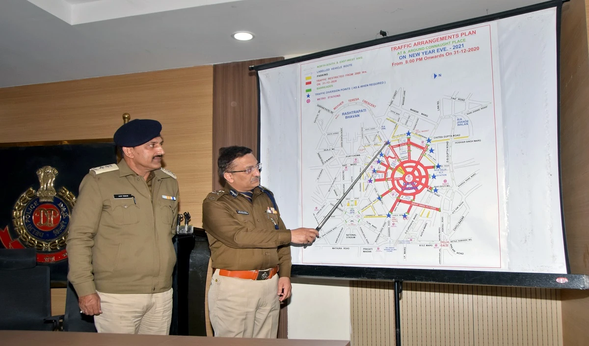 मतगणना से पहले Delhi Police ने मंगलवार के लिए Traffic Advisory जारी की