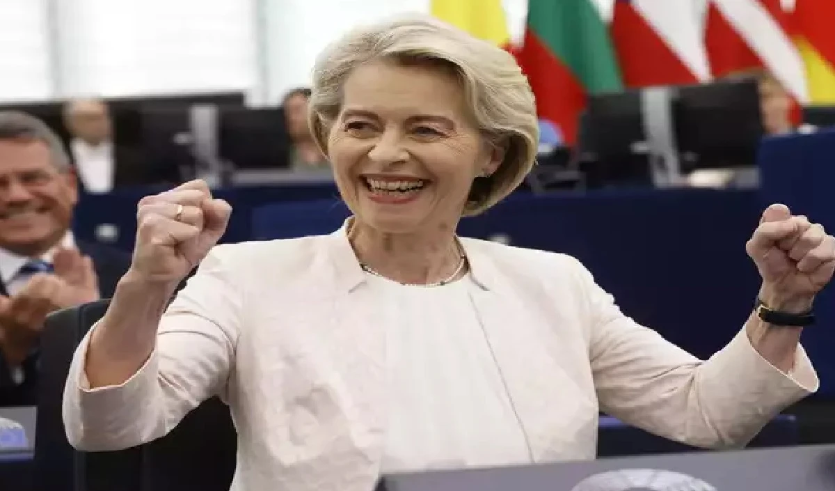 Ursula von der Leyen दूसरी बार बनी यूरोपीय आयोग की अध्यक्ष, कहा- ध्रुवीकरण को कभी भी स्वीकार्य नहीं होने दूंगी