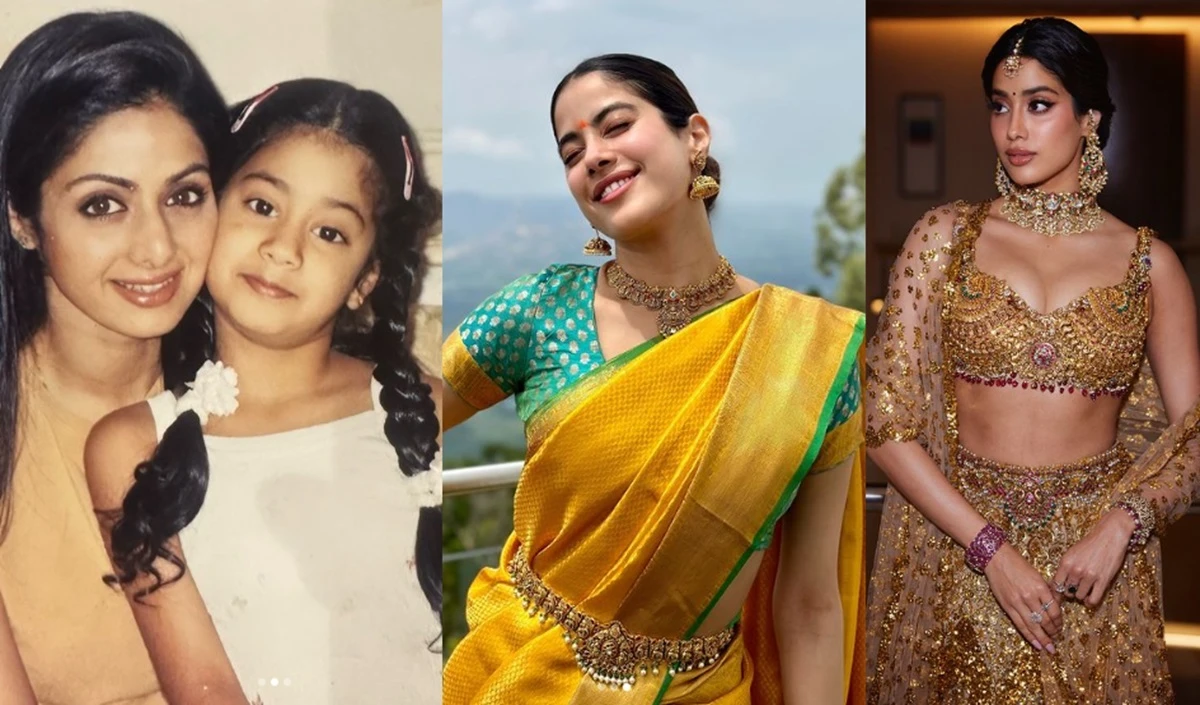 Sridevi की जयंती पर Janhvi Kapoor ने तिरुपति बालाजी मंदिर में दर्शन किए, शेयर की अनदेखी तस्वीर