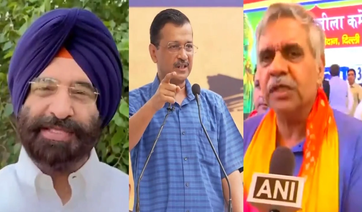 Delhi Politics । इस्तीफा देने का ऐलान कर बुरे फंसे Kejriwal, कांग्रेस-बीजेपी ने लगा दी क्लास, AAP ने किया बचाव