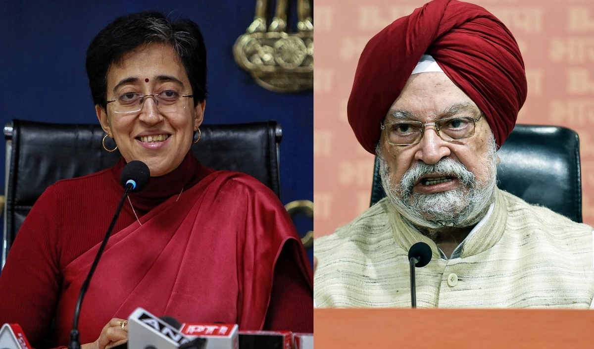 Delhi Politics । भाजपा ने दिल्ली में जानबूझ कर बसाए रोहिंग्या, Atishi के आरोप, Hardeep Singh Puri ने किया पलटवार