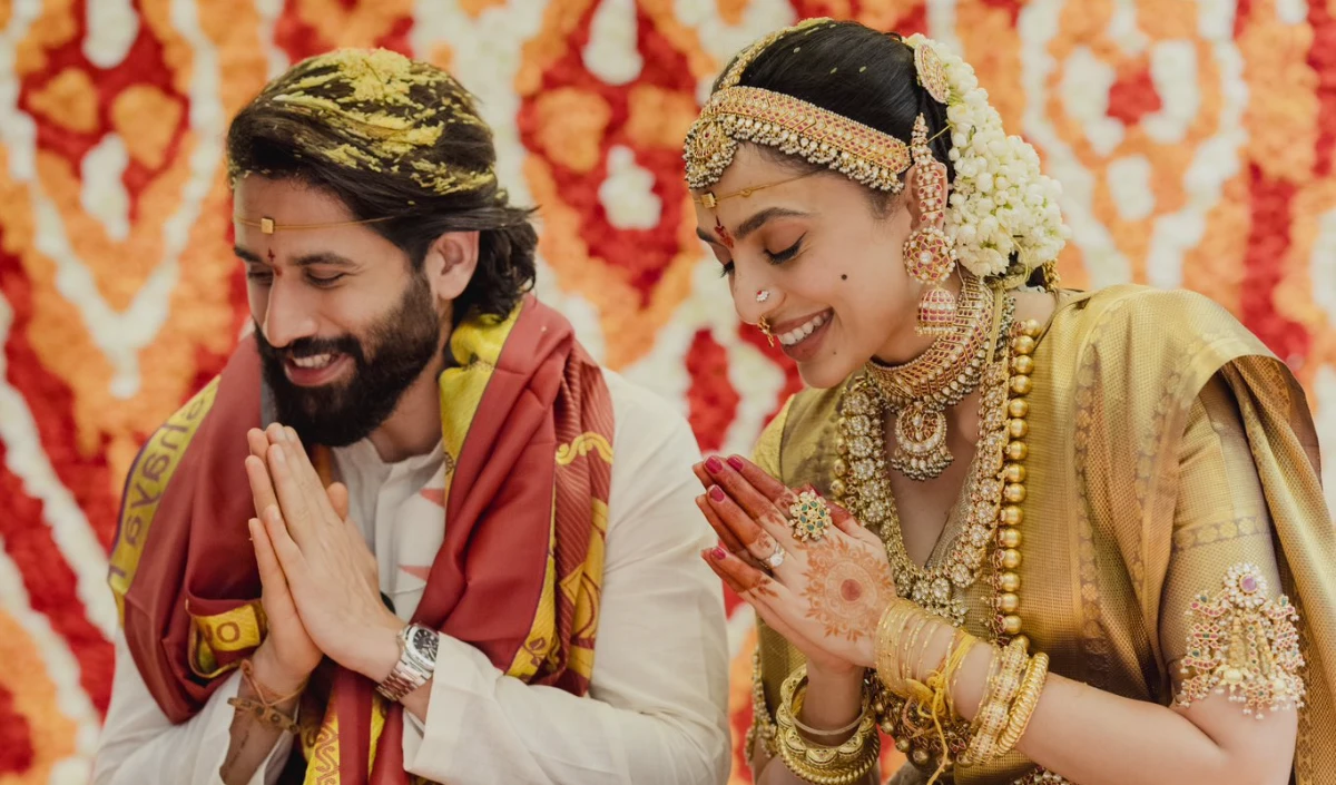 Video | Naga Chaitanya से शादी की रस्में निभाते हुए Sobhita Dhulipala हुई भावुक, मंगल सूत्र बांधवाते वक्त झलके आंसू