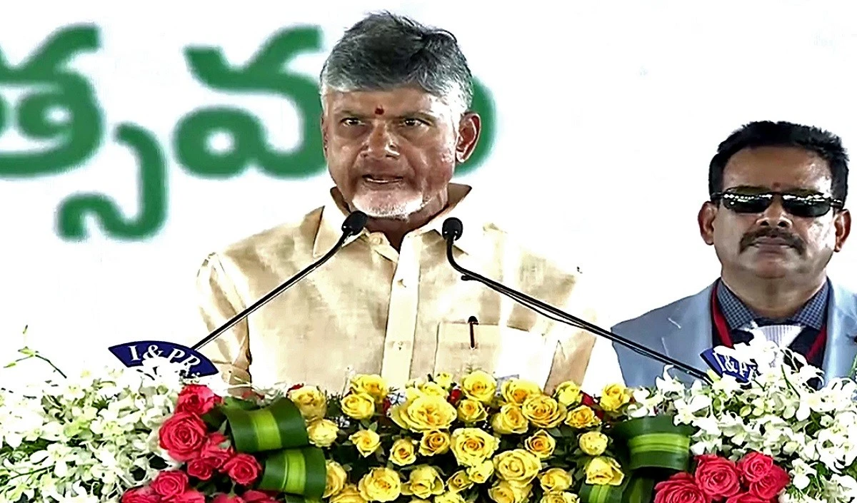 प्रधानमंत्री मोदी के नेतृत्व में भारत 2047 में पहले या दूसरे स्थान पर होगा : Chandrababu Naidu