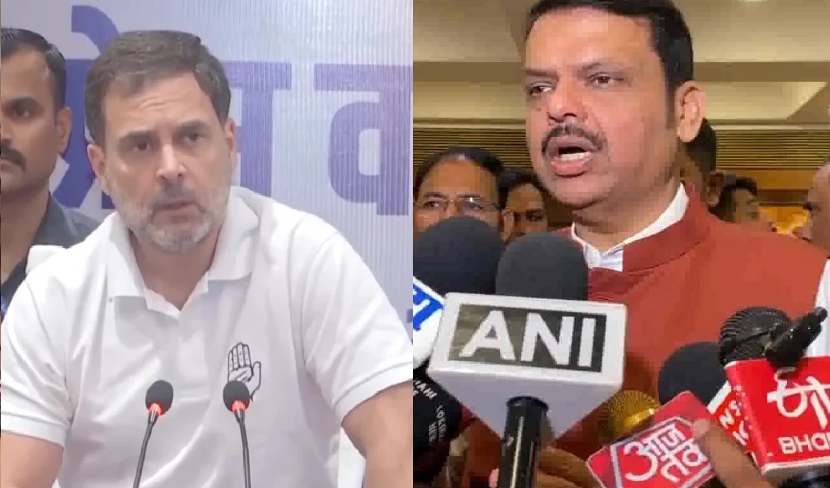 चुनाव हार गए तो ऐसी हरकतें, राहुल गांधी के बयान पर बोले देवेंद्र फडणवीस
