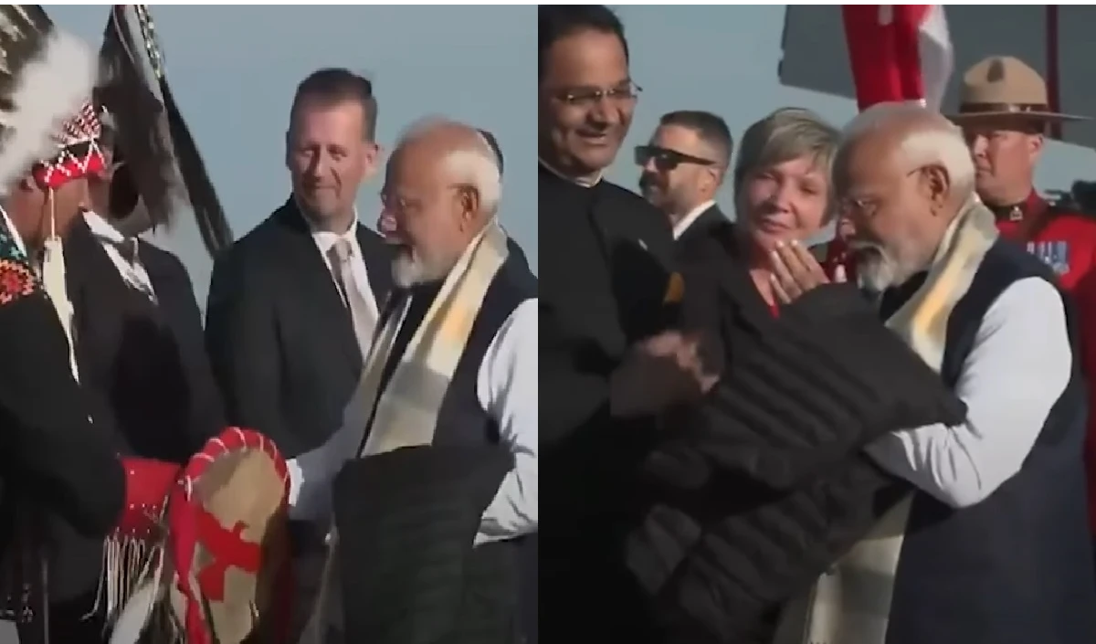 हाथों में जैकेट, गले में शॉल, कनाडा में मोदी का भौकाल, खालिस्तानियों के गढ़ में भारत के प्रधानमंत्री का ये रौद्र रूप देखा आपने?