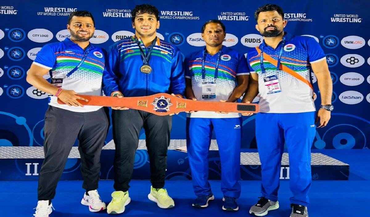भारतीय पहलवान हरदीप ने एशेंस में रचा इतिहास, ग्रीको-रोमन कुश्ती में बने वर्ल्ड चैंपियन
