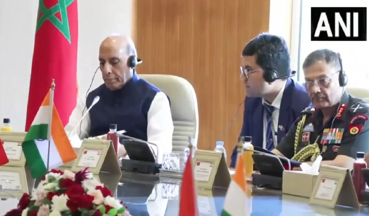 मोरक्को रक्षा मंत्री संग डिफेंस सेक्टर में सहयोग के लिए MoU पर साइन, आतंकवाद निरोध, समुद्री सुरक्षा पर दोनों पक्ष सहमत