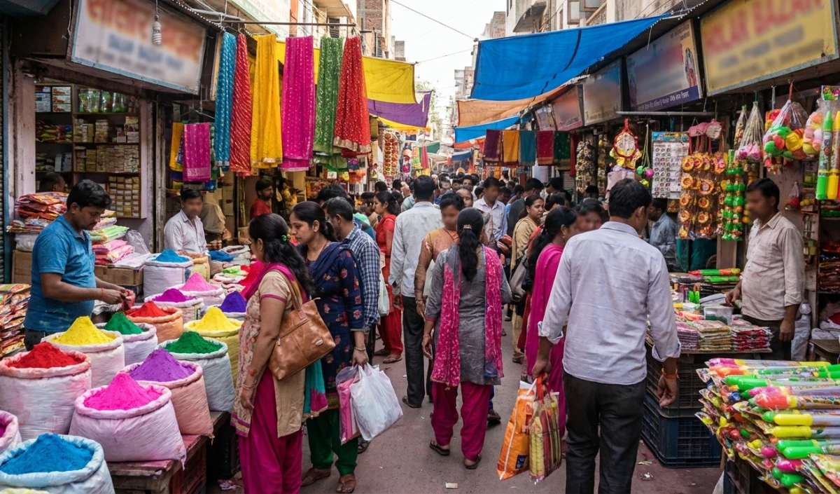 Holi Shopping Market: बजट में शॉपिंग के लिए Best हैं Delhi के ये बाजार, पिचकारी-रंग सब मिलेगा सस्ता!