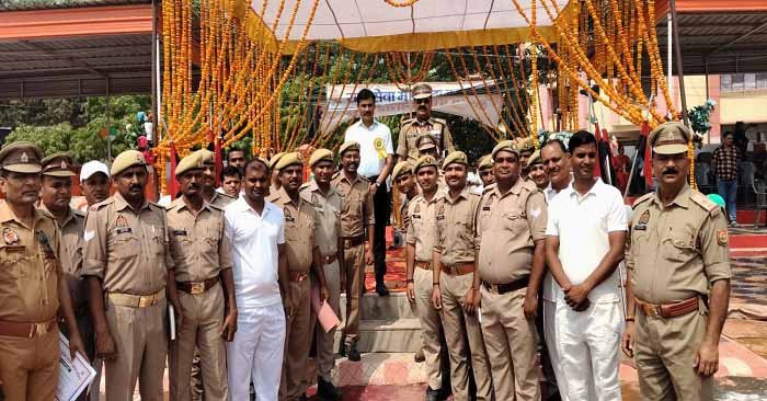 बलिया जिले में 343 रिक्रूट आरक्षियों की दीक्षांत परेड, भव्य समारोह में ली शपथ