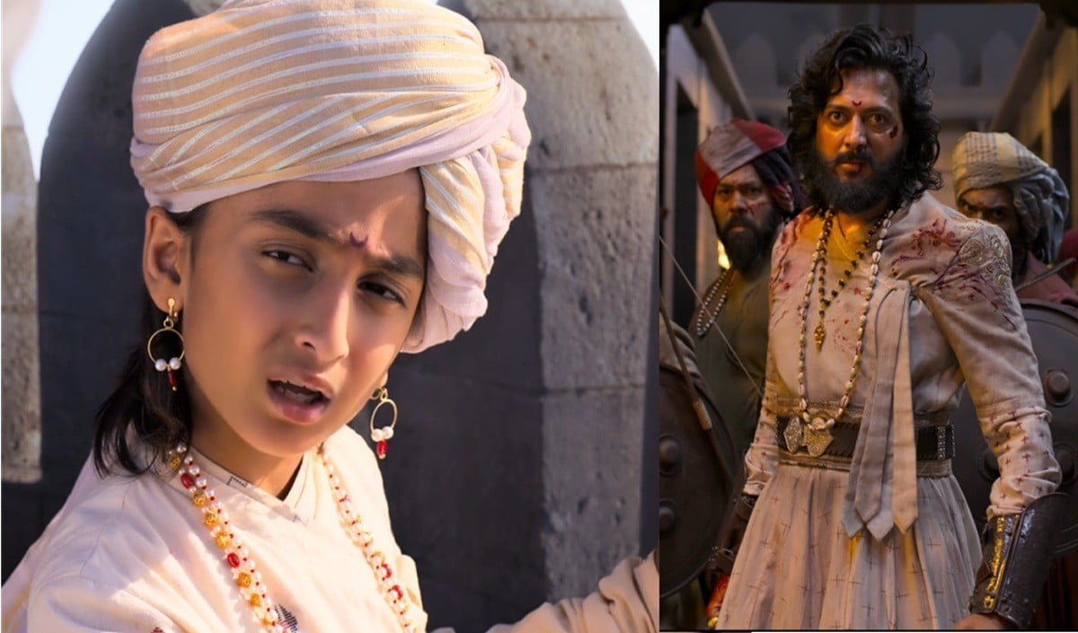 रितेश-जेनेलिया के नक्शेकदम पर बड़ा बेटा: फिल्म ‘राजा शिवाजी’ के ट्रेलर में दिखी राहिल देशमुख की झलक