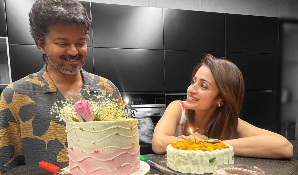 Trisha Krishnan ने Vijay को खास अंदाज में किया बर्थडे विश, तस्वीर देखकर खुश हुए फैंस