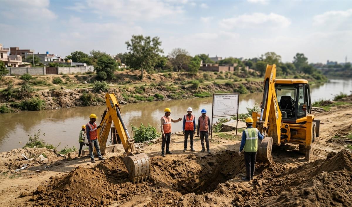 दिल्ली में Mungeshpur नाले के पास बनेगा छठ घाट, 9.6 करोड़ रुपये की लागत से होगा विकास