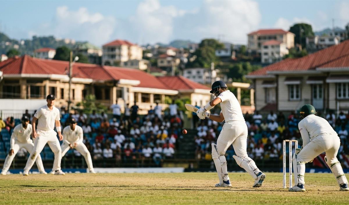 Pakistan की स्थिति West Indies के खिलाफ टेस्ट में मजबूत